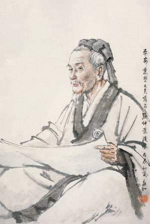 张仲景的肖像