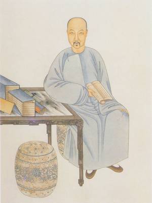纳兰性德的肖像