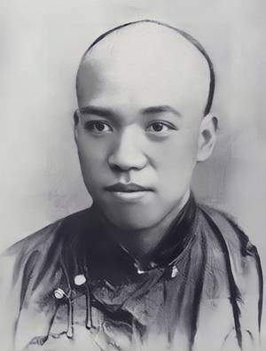 梁启超的肖像